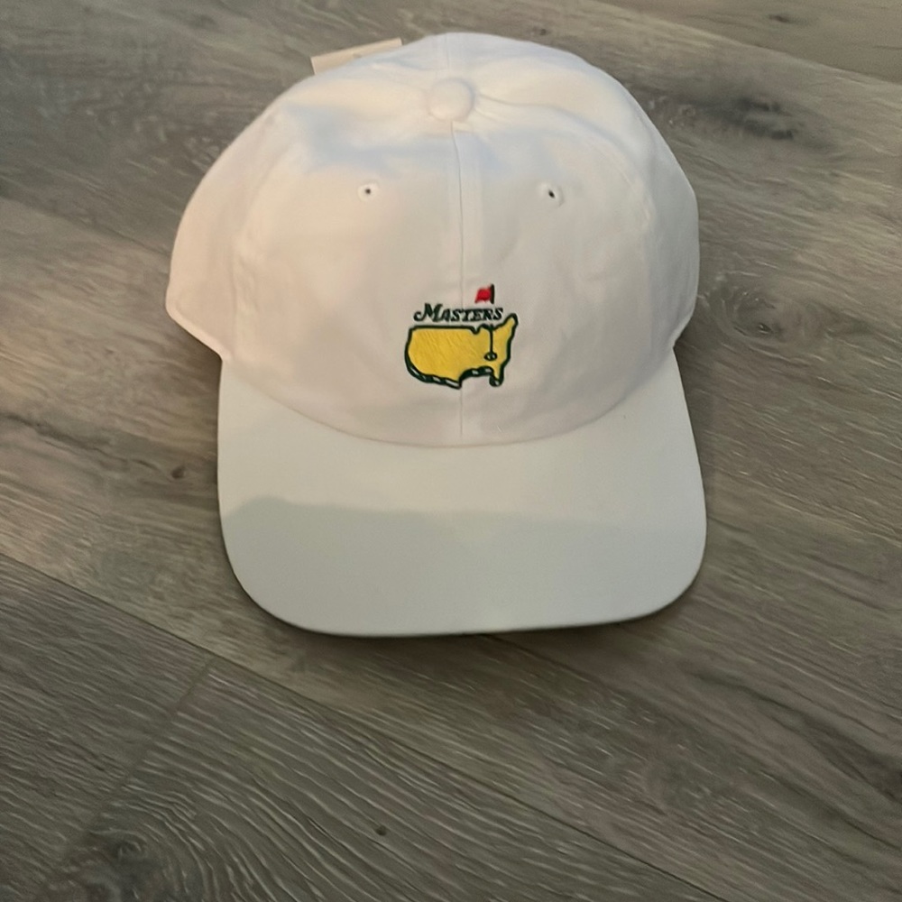 Authentic White Masters Hat